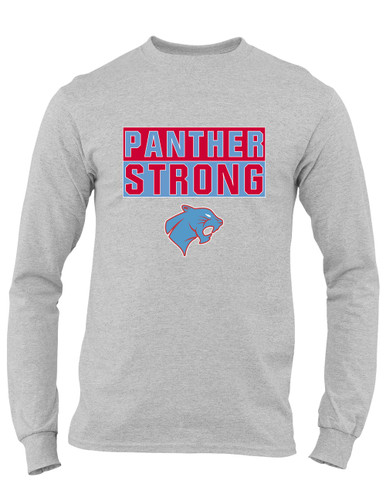 Brainerd Panthers Strong #1 Men's LS T-Shirt