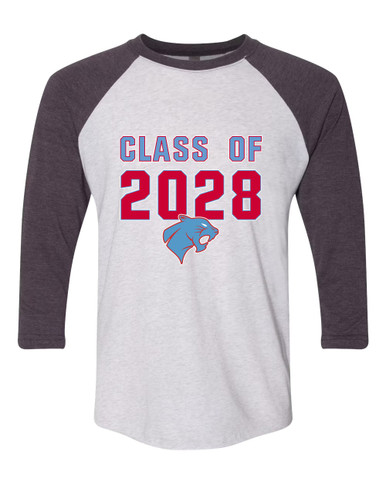 Brainerd Panthers Class of 2028 Women's Baseball T-Shirt