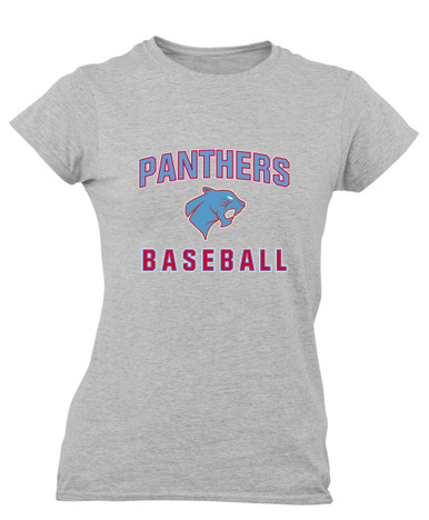 Brainerd Panthers Baseball #1 Women's SS T-Shirt