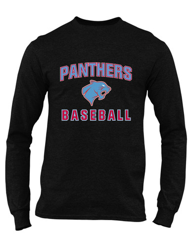 Brainerd Panthers Baseball #1 Men's Premium LS T-Shirt