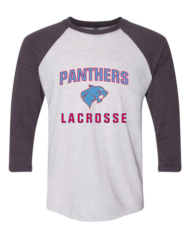 Brainerd Panthers Lacrosse Men's Baseball T-Shirt
