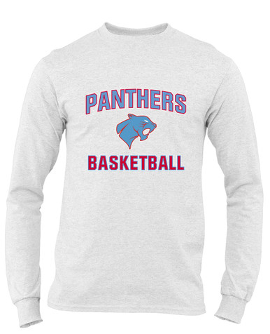 Brainerd Panthers Basketball #1 Men's LS T-Shirt