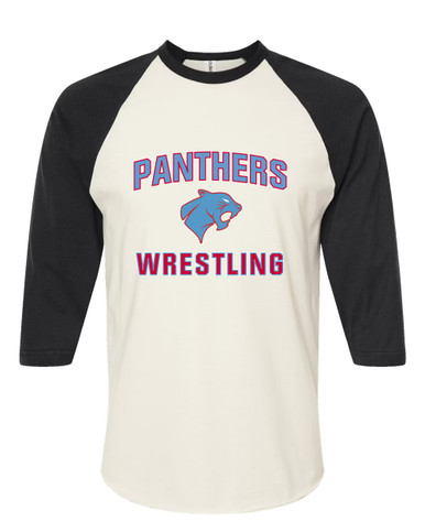 Brainerd Panthers Wrestling Men's Baseball T-Shirt