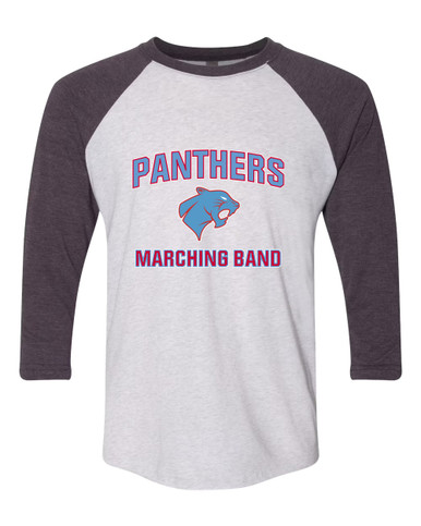 Brainerd Panthers Marching Band Women's Baseball T-Shirt