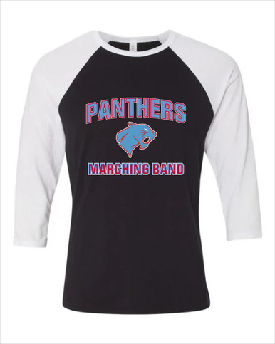 Brainerd Panthers Marching Band Men's Baseball T-Shirt
