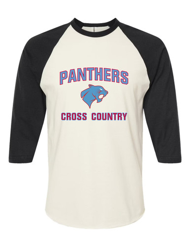 Brainerd Panthers Cross Country Women's Baseball T-Shirt
