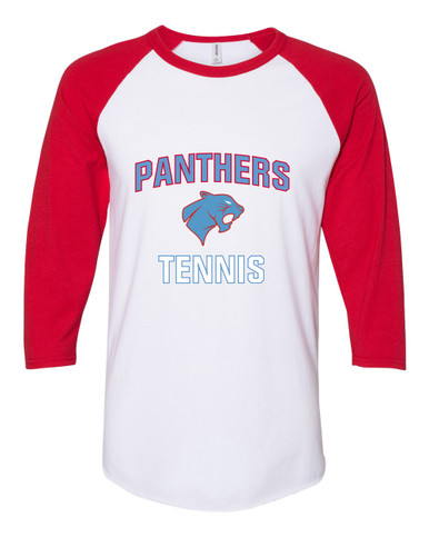 Brainerd Panthers Tennis Men's Baseball T-Shirt
