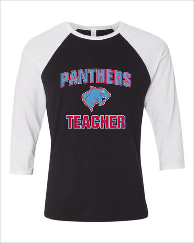 Brainerd Panthers Teacher Men's Baseball T-Shirt