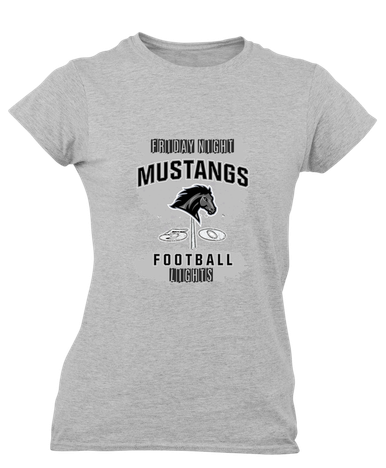 Houston Mustangs Football #6 Women's Premium SS T-Shirt