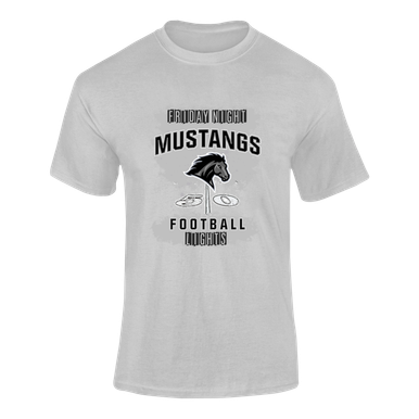 Houston Mustangs Football #6 Men's SS T-Shirt