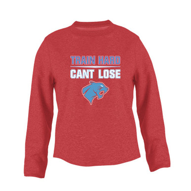 Brainerd Panthers Train Hard, Can't Lose Women's Sweatshirt