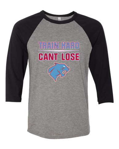 Brainerd Panthers Train Hard, Can't Lose Women's Baseball T-Shirt