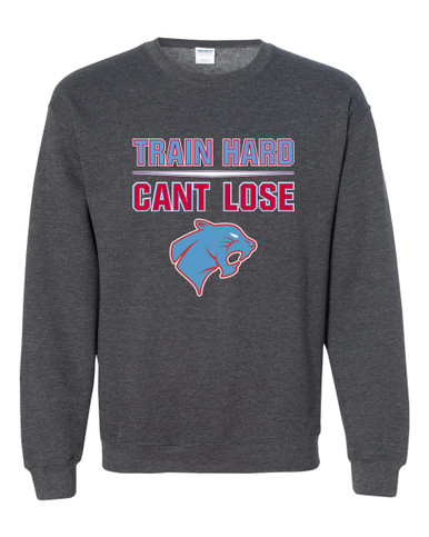 Brainerd Panthers Train Hard, Can't Lose Men's Sweatshirt
