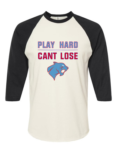 Brainerd Panthers Play Hard, Can't Lose Women's Baseball T-Shirt
