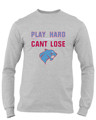 Brainerd Panthers Play Hard, Can't Lose Men's LS T-Shirt