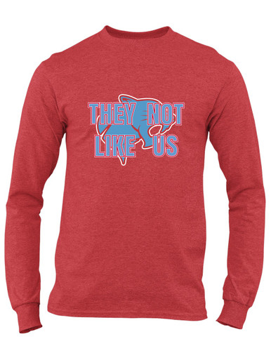 Brainerd Panthers They Not Like Us #2 Men's LS T-Shirt