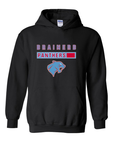 Brainerd Panthers Mascot #7 Men's Hoodie