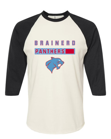 Brainerd Panthers Mascot #7 Men's Baseball T-Shirt