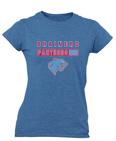 Brainerd Panthers Mascot #7 Women's Premium SS T-Shirt