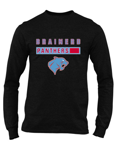 Brainerd Panthers Mascot #7 Men's LS T-Shirt