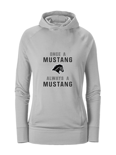 Houston Mustangs Once A Women's Hoodie