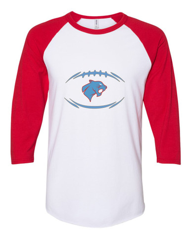 Brainerd Panthers Football #3 Women's Baseball T-Shirt