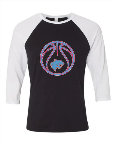 Brainerd Panthers Basketball #2 Women's Baseball T-Shirt