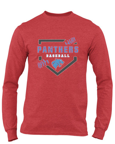 Brainerd Panthers Baseball #2 Men's LS T-Shirt