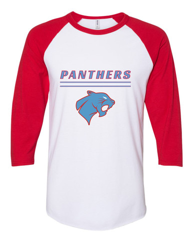 Brainerd Panthers Mascot #8 Women's Baseball T-Shirt