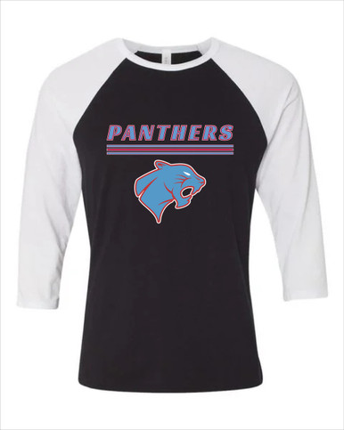 Brainerd Panthers Mascot #8 Men's Baseball T-Shirt
