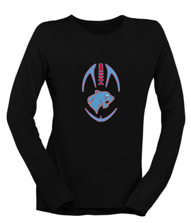 Brainerd Panthers Football #4 Women's LS T-Shirt