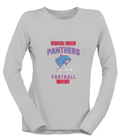 Brainerd Panthers Football #6 Women's Premium LS T-Shirt