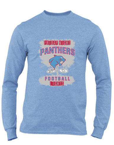 Brainerd Panthers Football #6 Men's LS T-Shirt