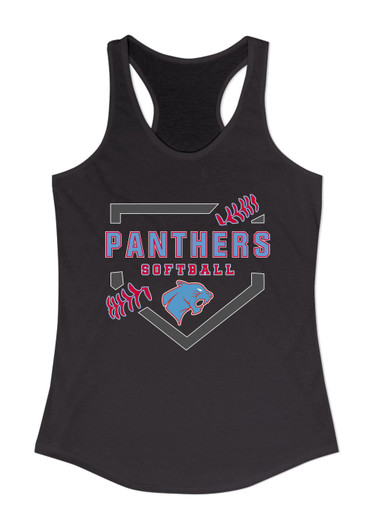 Brainerd Panthers Softball #2 Women's Tank Top