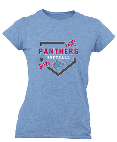 Brainerd Panthers Softball #2 Women's SS T-Shirt