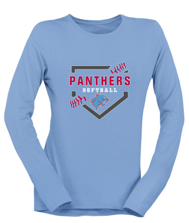 Brainerd Panthers Softball #2 Women's LS T-Shirt