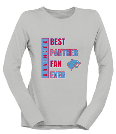 Brainerd Panthers Best Panther Fan Women's Premium LS T-Shirt