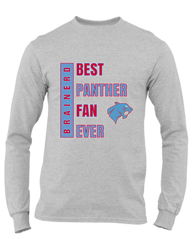Brainerd Panthers Best Panther Fan Men's Premium LS T-Shirt