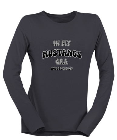 Houston Mustangs Era #2 Women's LS T-Shirt