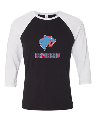 Brainerd Panthers Mascot #2 Women's Baseball T-Shirt