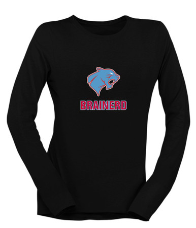 Brainerd Panthers Mascot #2 Women's Premium LS T-Shirt