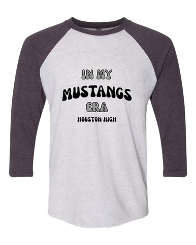 Houston Mustangs Era #2 Men's Baseball T-Shirt
