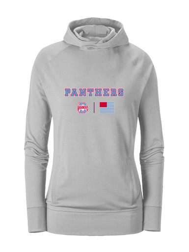 Brainerd Panthers B Script Team Colors Flag Women's Hoodie