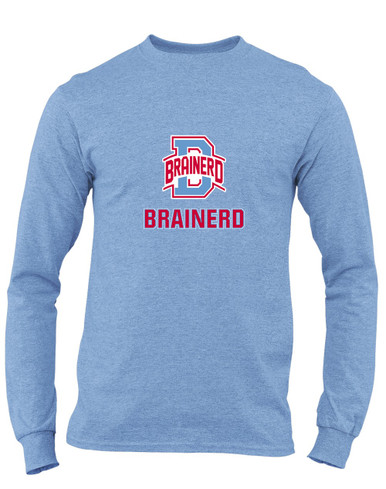 Brainerd Panthers B Script Mascot #2 Men's LS T-Shirt