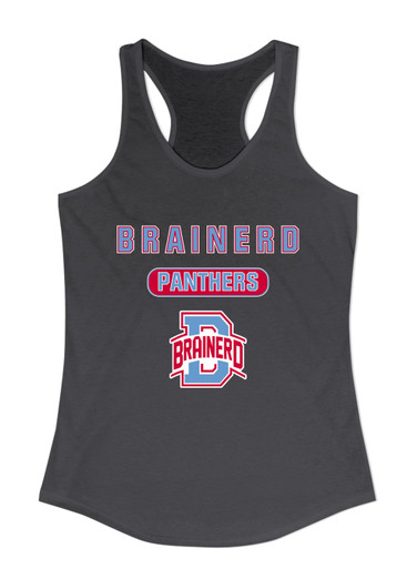 Brainerd Panthers B Script Mascot #3 Women's Tank Top