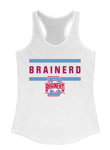 Brainerd Panthers B Script Mascot #4 Women's Tank Top
