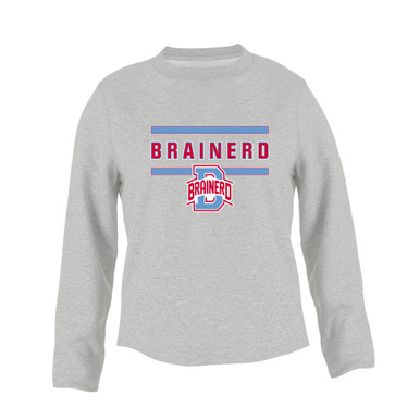 Brainerd Panthers B Script Mascot #4 Women's Sweatshirt