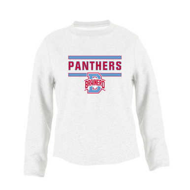 Brainerd Panthers B Script Mascot #5 Women's Sweatshirt