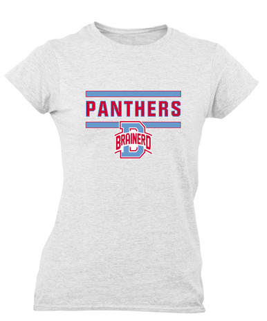 Brainerd Panthers B Script Mascot #5 Women's SS T-Shirt