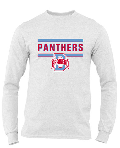 Brainerd Panthers B Script Mascot #5 Men's Premium LS T-Shirt